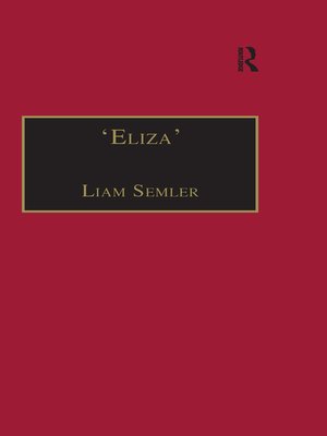 cover image of 'Eliza'